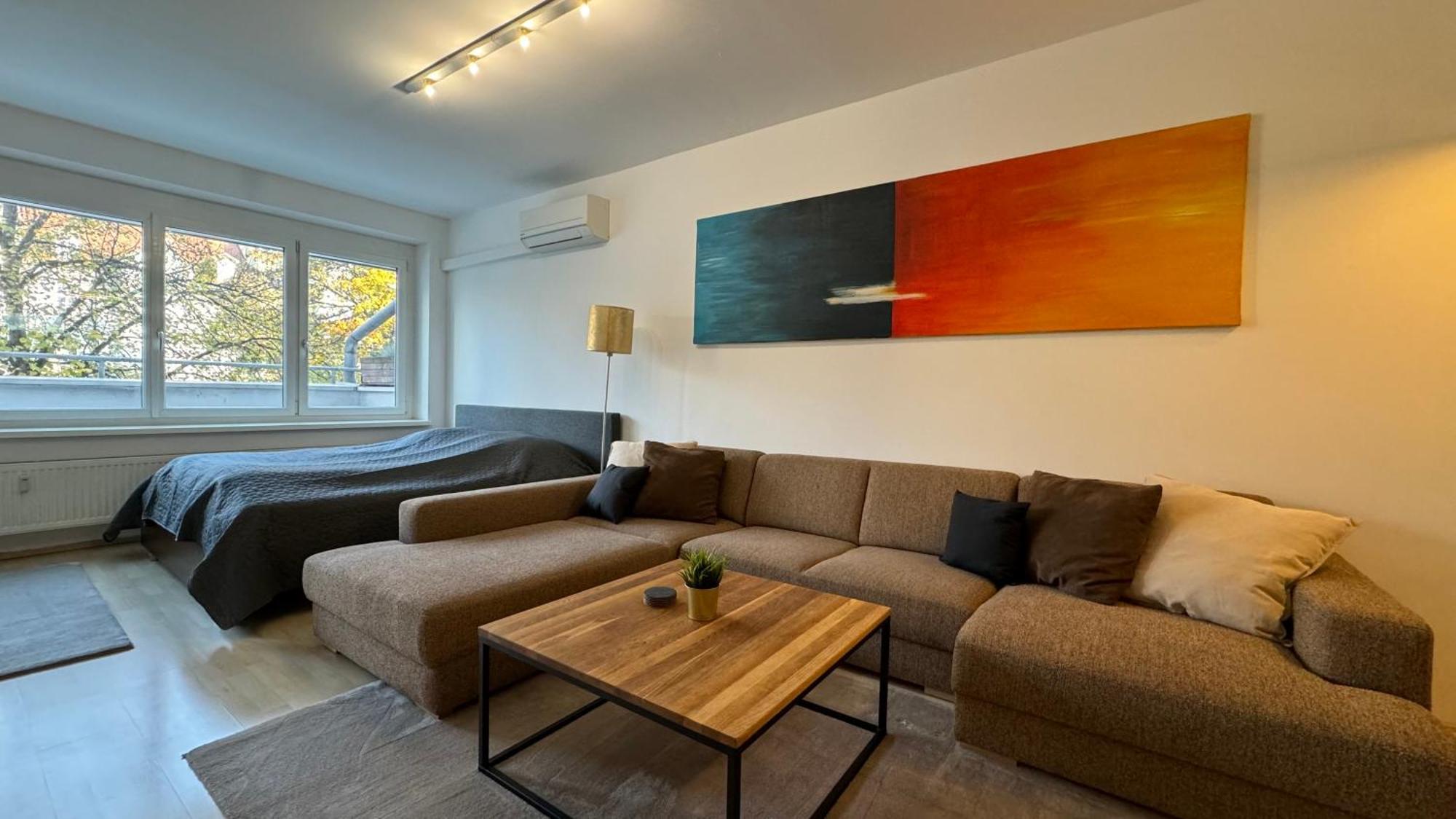 City Apartement Linz Fuer 5 Gaeste Mit Self-Checkin Und Kueche Exterior foto